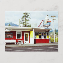 East Wind Drive-In, Cascade Locks, Oregon Briefkaa Briefkaart