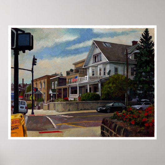 East Wind Over Weehawken 2013 door Stephen Gardner Poster (Voorkant)