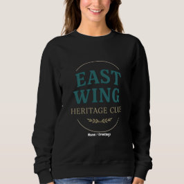 East Wing Heritage Club — Vintage Retro Embleem Trui