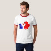 East York Ringer T-shirt (Voorkant volledig)