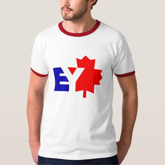 East York Ringer T-shirt (Voorkant)