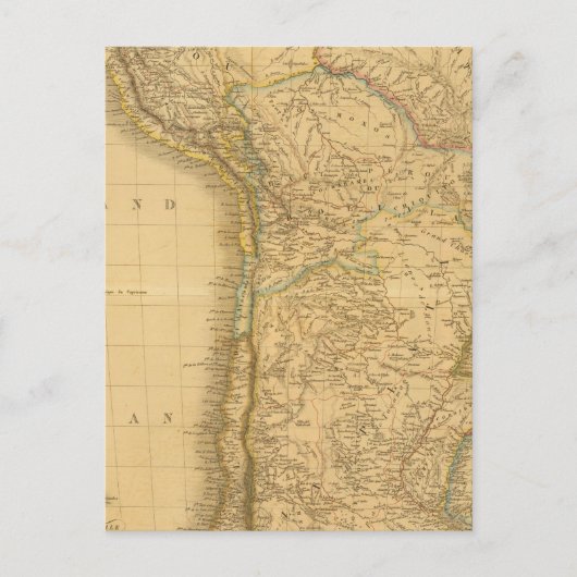 EaSt. Zuid-Amerika Briefkaart (Voorkant)