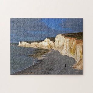 Eastbourne Cliffs in East Sussex England Legpuzzel