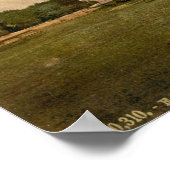 Eastbourne Parade, Sussex, Engeland Poster (Hoek)