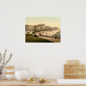 Eastbourne Parade, Sussex, Engeland Poster (Keuken)