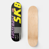EASTCOAST  SK8  8 1/2" Skateboard Dekplaat (Voorkant)