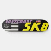 EASTCOAST  SK8  8 1/2" Skateboard Dekplaat (Horizontaal)