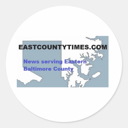 Eastcountytimes.com sticker (Voorkant)