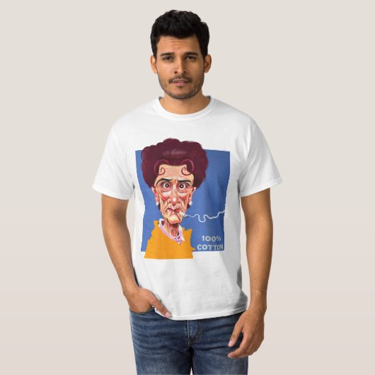 Eastenders Dot Cotton chibi T-shirt (Voorkant volledig)