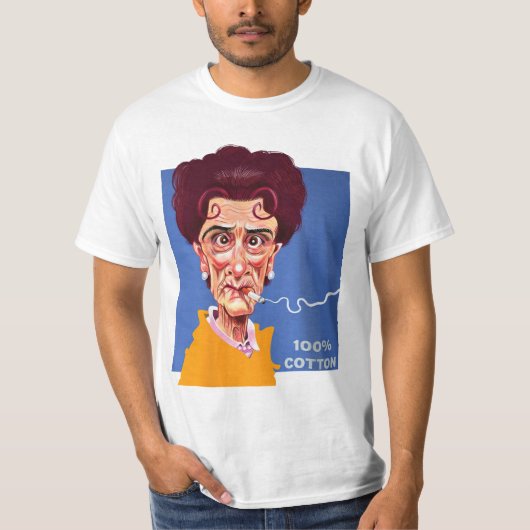 Eastenders Dot Cotton chibi T-shirt (Voorkant)