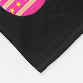 Easter 2022 rainbow cute happy easter 2022 women m fleece deken (Hoek)