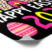 Easter 2022 rainbow cute happy easter 2022 women poster (Hoek)