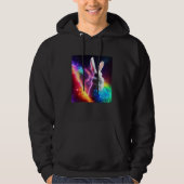 Easter 2023 Cosmic Adventure Bunny in Space  1 Hoodie (Voorkant)
