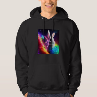 Easter 2023 Cosmic Adventure Bunny in Space  1 Hoodie