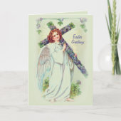Easter Angel Feestdagen Kaart (Voorkant)