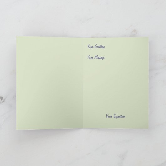 Easter Angel Feestdagen Kaart (Binnen)