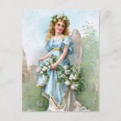 Easter Angel Feestdagenkaart (Voorkant)