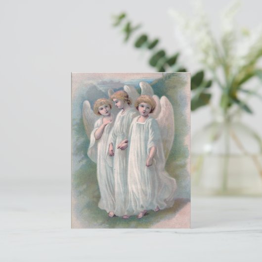  Easter Angels Briefkaart (Staand voorkant)