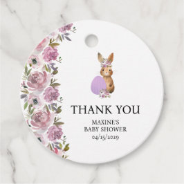 Easter Baby Shower Favor Tags Bedankjes Labels