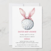 Easter Baby Shower Uitnodiging (Voorkant)