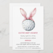 Easter Baby Shower Uitnodiging (Voorkant / Achterkant)