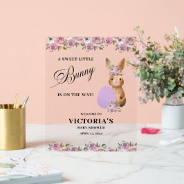 Easter Baby Shower Welkom Acryl Bord