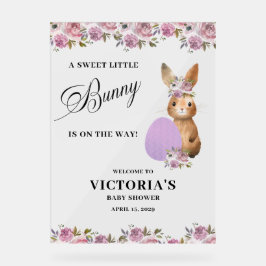 Easter Baby Shower Welkom Acryl Bord