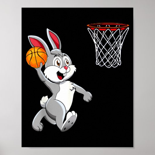 Easter Bas Stuffers Boys Kids Funny Easter Basball Poster (Voorkant)
