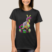 Easter Basket Bunny Dinosaur Shirt Egg Rex Kids Bo (Voorkant)