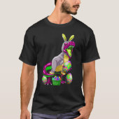 Easter Basket Bunny Dinosaur Shirt Egg Rex Kids Bo (Voorkant)
