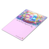 Easter Basket Dreams Notitieblok (Schuin)