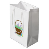 Easter Basket Medium Cadeauzakje (Achterkant Gekanteld)