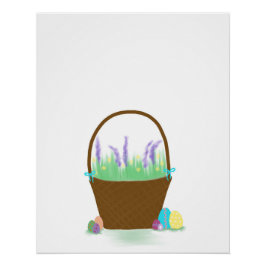 Easter Basket Perfect Poster