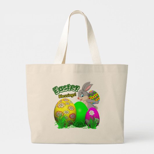 Easter Blessings-Easter Tote Bag (Achterkant)