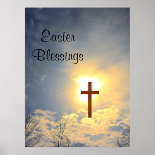 EASTER BLESSINGS POSTER
