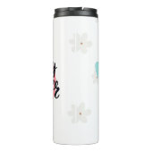 Easter Blue Bunny Personalized Thermal Tumbler Thermosbeker (Achterkant)