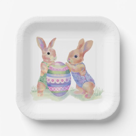 Easter Bord Egg Bunnies (Voorkant)