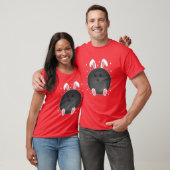 Easter Bowling Ball Bunny Ears Easter Bowling Play T-shirt (Unisex)