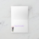 Easter Brindle Boxer Feestdagen Kaart (Binnen)