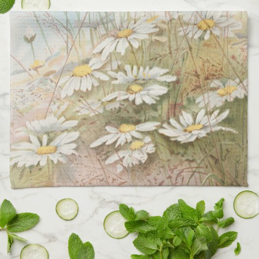 "Easter Brings the Budding Spring"  Theedoek (Gevouwen)