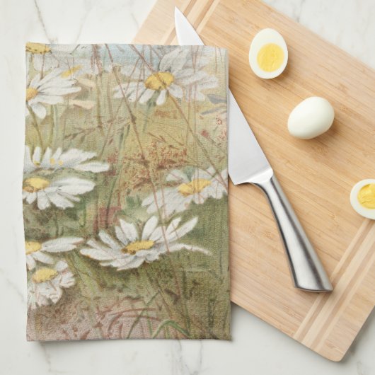 "Easter Brings the Budding Spring"  Theedoek (Quarter Fold)