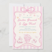 Easter Brunch & Egg Hunt Invitation Kaart (Voorkant)