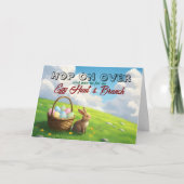 Easter Brunch & Egg Hunt Spring Meadow Bunny (Voorkant)