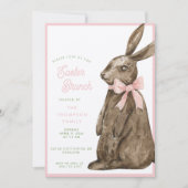 Easter Brunch Invitation Kaart (Voorkant)