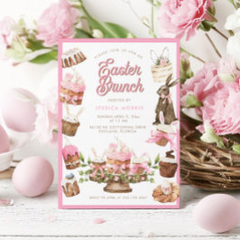 Easter Brunch Invitation Kaart