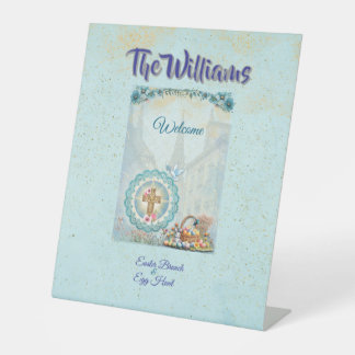 Easter Brunch Pedestal Sign Reclamebord Met Voetstuk