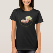 Easter Bunnies and Chocolate Forsythia Easter Flow T-shirt (Voorkant)