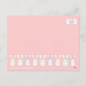 Easter Bunnies Briefkaarten (Achterkant)
