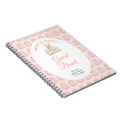 Easter Bunny Baby Shower Guest Book Notitieboek (Rechterzijde)