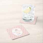 Easter Bunny Baby Shower Kartonnen Onderzetters (Insitu)